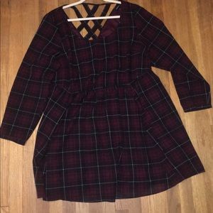 Plaid Torrid Dress Size 3